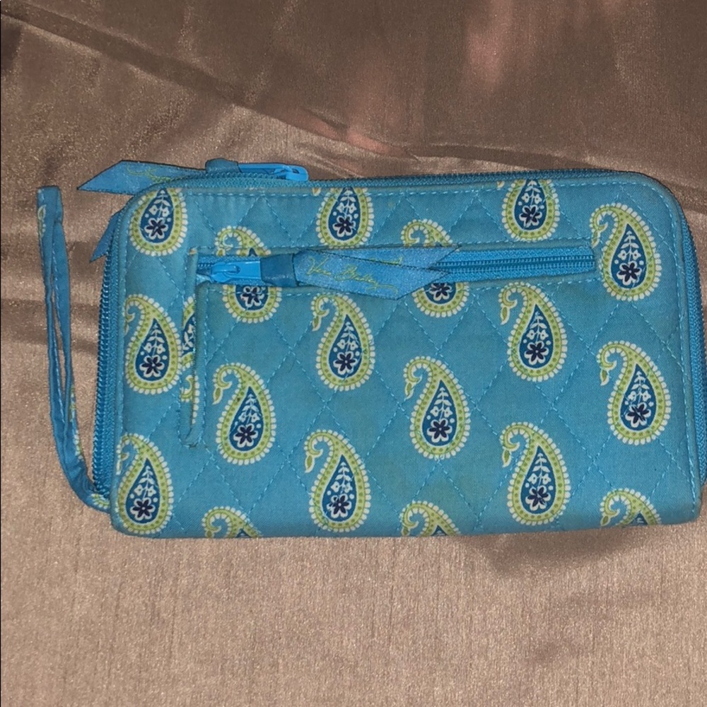 Retired Vera Bradley wristlet used